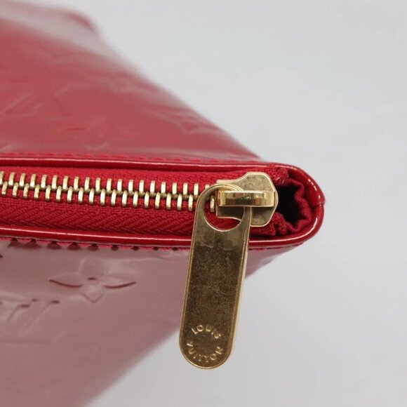 LOUIS VUITTON Monogram Vernis Bellevue PM Bag Pomme D'amour M93583 Auth 121048 - Picture 13 of 16